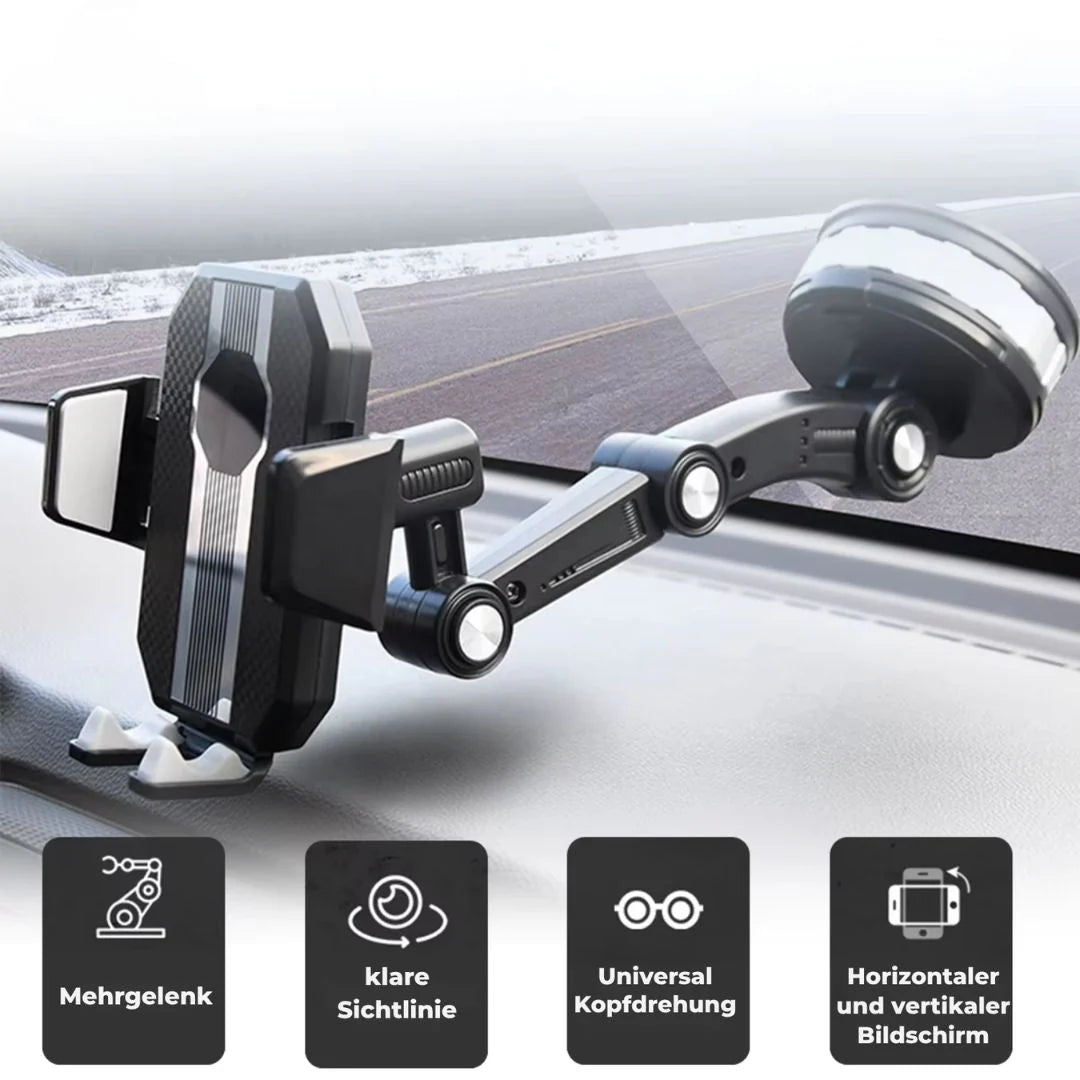 LuxGrip Auto-Handyhalterung mit 360° Drehung