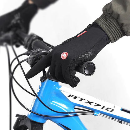Winterhandschuhe für Motorrad & Outdoor – Touchscreen, Fleece & rutschfest