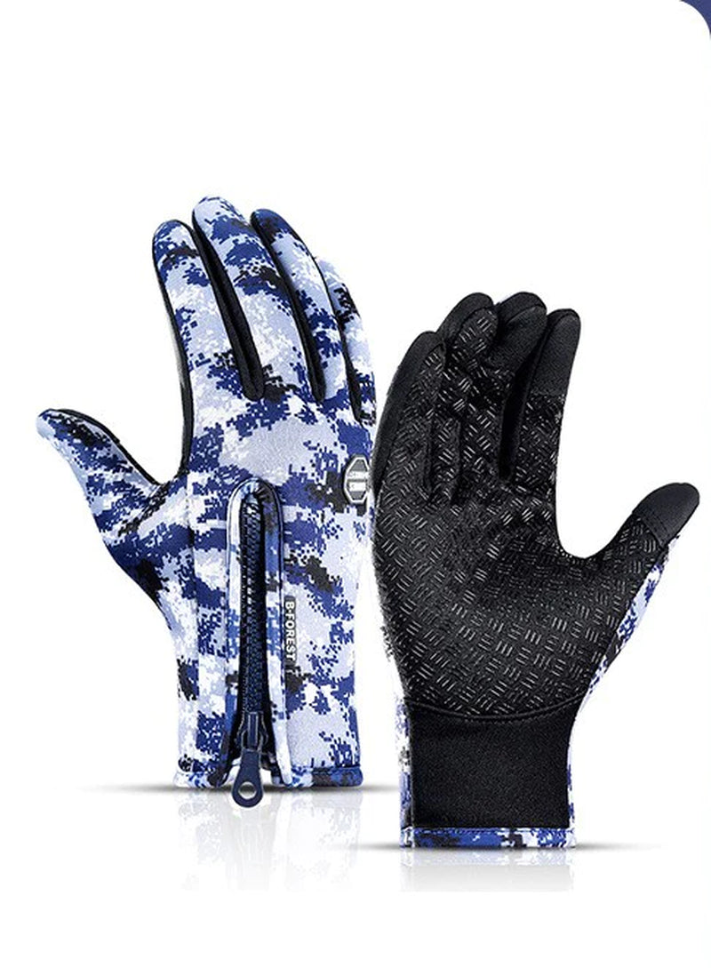 Winterhandschuhe für Motorrad & Outdoor – Touchscreen, Fleece & rutschfest