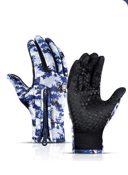 Winterhandschuhe für Motorrad & Outdoor – Touchscreen, Fleece & rutschfest