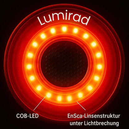 Lumirad Fahrrad-Rücklicht mit Bremslichtfunktion