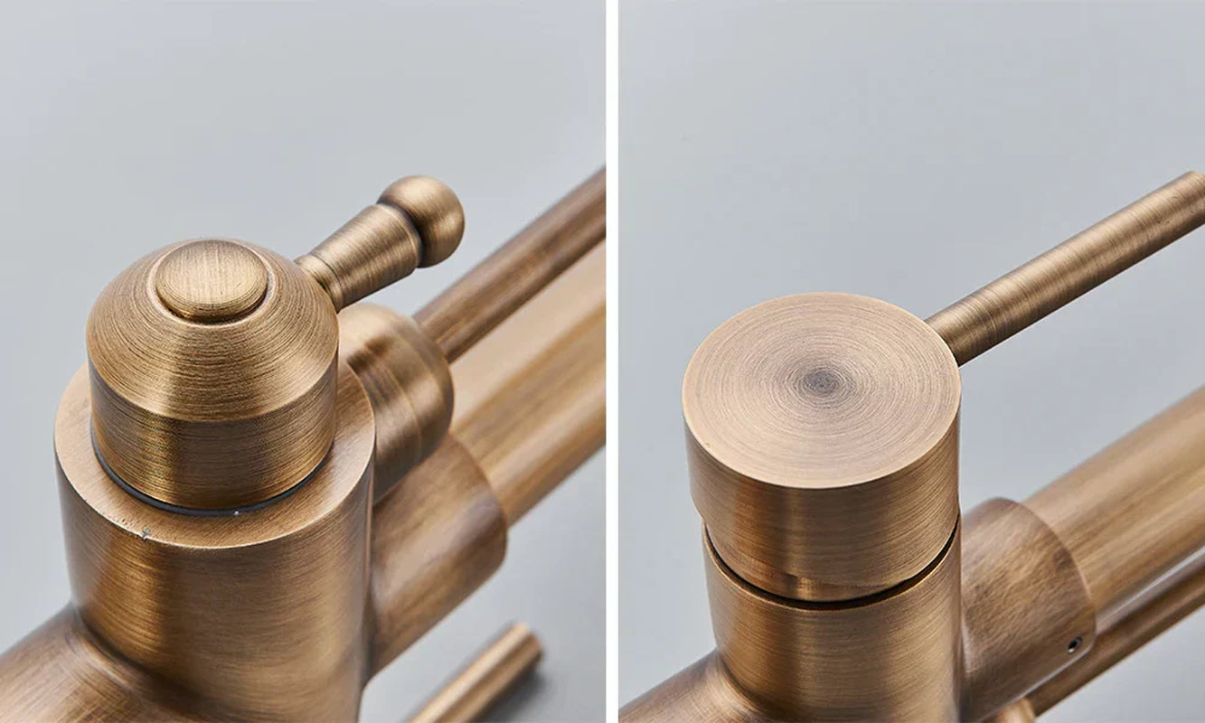 2-in-1 Küchenarmatur mit Filteranschluss – 360° drehbar