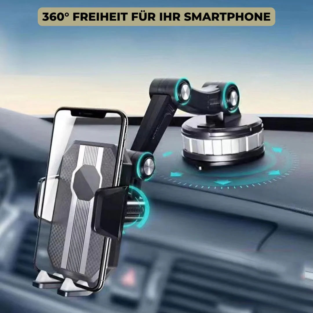 LuxGrip Auto-Handyhalterung mit 360° Drehung
