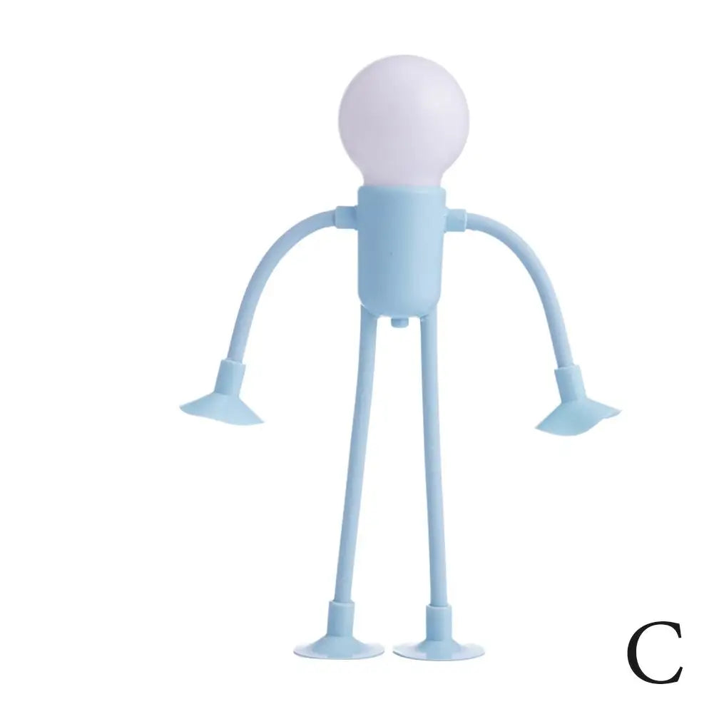 Flexible Mini-Nachtleuchte im Figuren-Design
