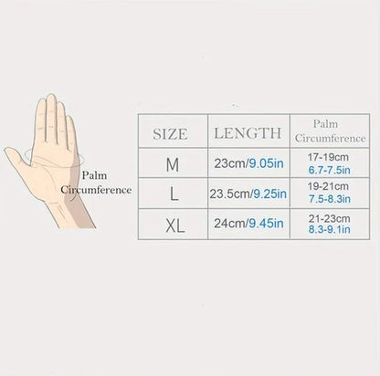 Graue Sporthandschuhe mit Touchscreen-Funktion