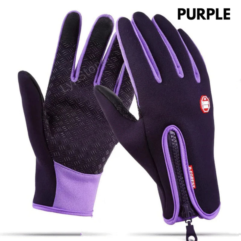 Winterhandschuhe für Motorrad & Outdoor – Touchscreen, Fleece & rutschfest