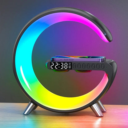 ChargeGlow kabelloses Ladegerät mit Bluetooth-Lautsprecher