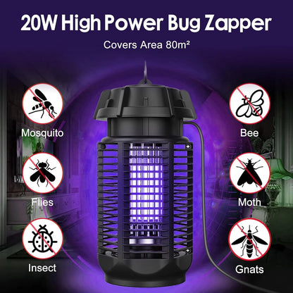 Zeytra elektrischer Insektenfänger mit 20W UV-Licht