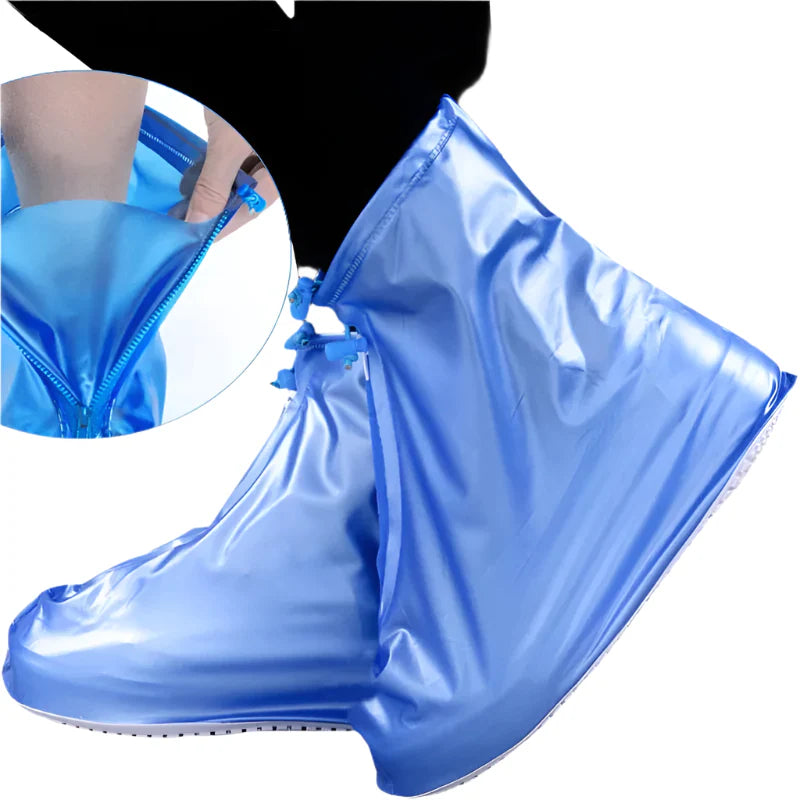 Wiederverwendbare Silikon-Schuhüberzieher gegen Regen
