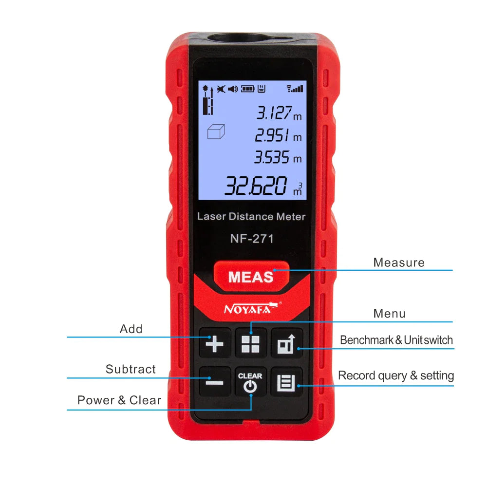Noyafa NF-271 Laser-Entfernungsmesser 40–80 m