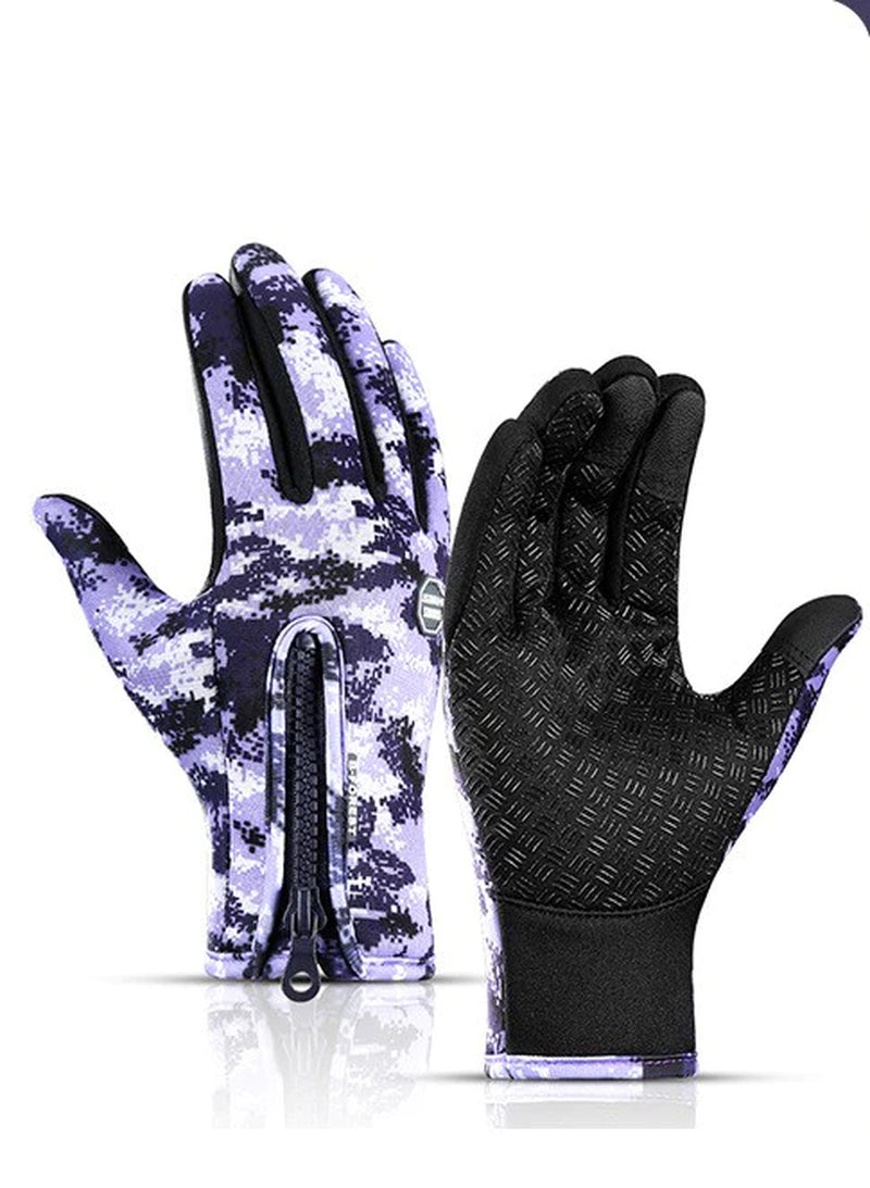 Winterhandschuhe für Motorrad & Outdoor – Touchscreen, Fleece & rutschfest