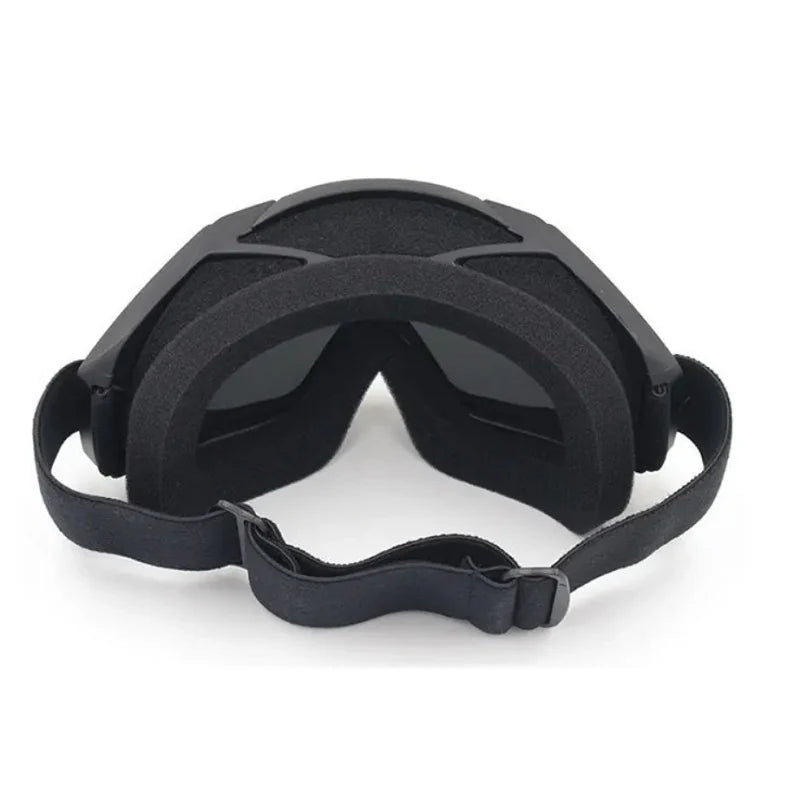 Motorrad-Schutzbrille mit Gesichtsmaske