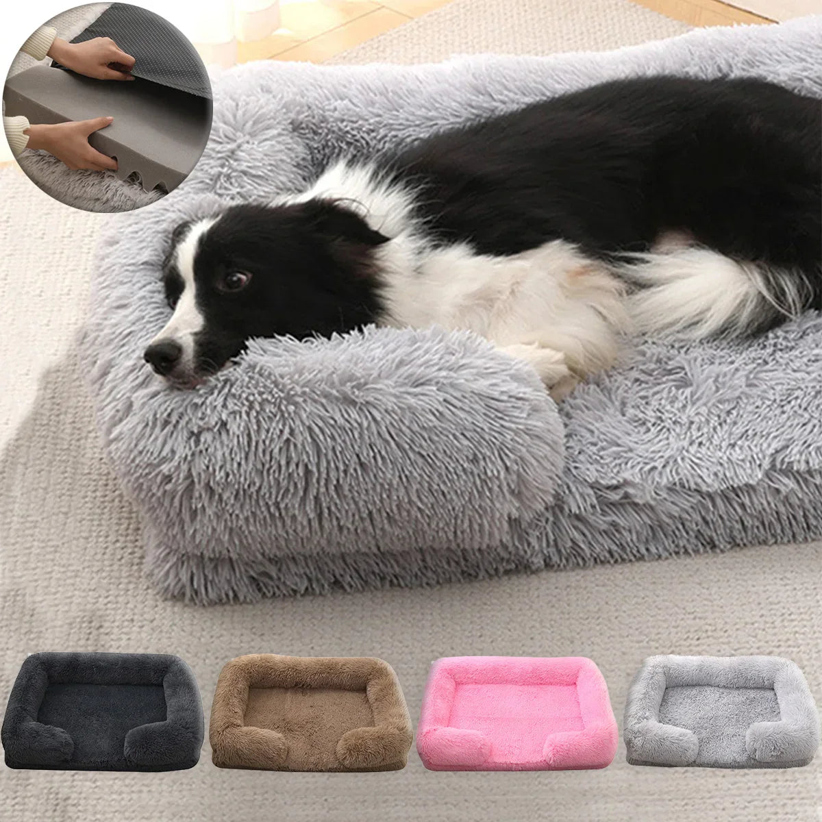 The Cloudbed Ortho Plush – Calming Orthopedic Dog Bed