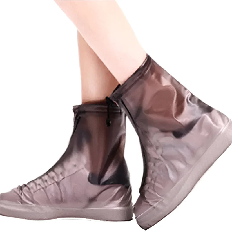 Wiederverwendbare Silikon-Schuhüberzieher gegen Regen