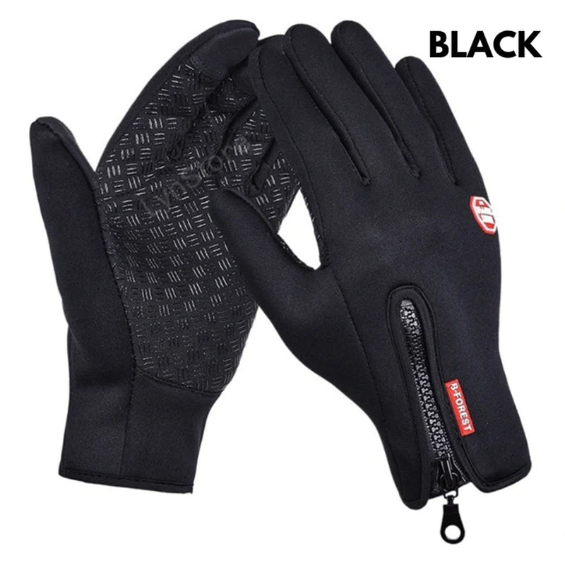 Winterhandschuhe für Motorrad & Outdoor – Touchscreen, Fleece & rutschfest