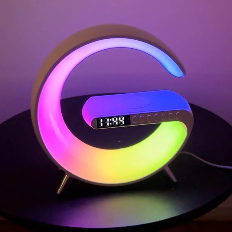 ChargeGlow kabelloses Ladegerät mit Bluetooth-Lautsprecher