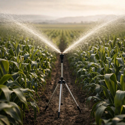 AquaVento 360° Rasensprenger mit Stativ