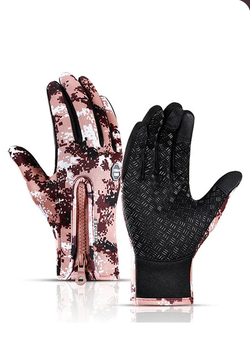 Winterhandschuhe für Motorrad & Outdoor – Touchscreen, Fleece & rutschfest