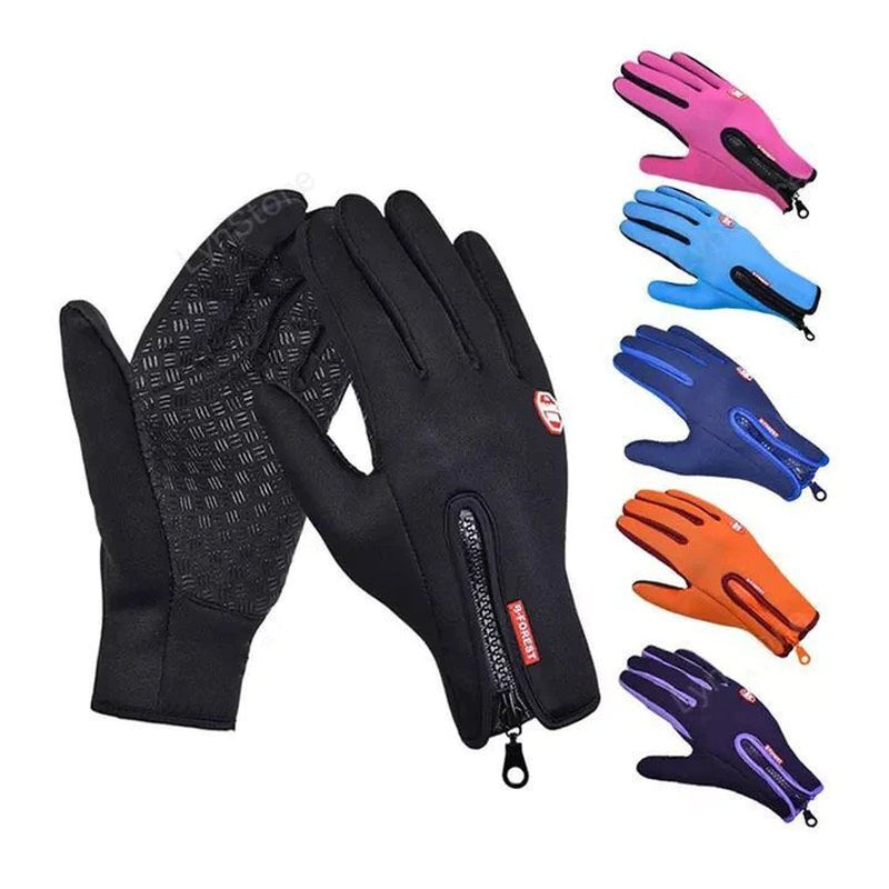 Winterhandschuhe für Motorrad & Outdoor – Touchscreen, Fleece & rutschfest