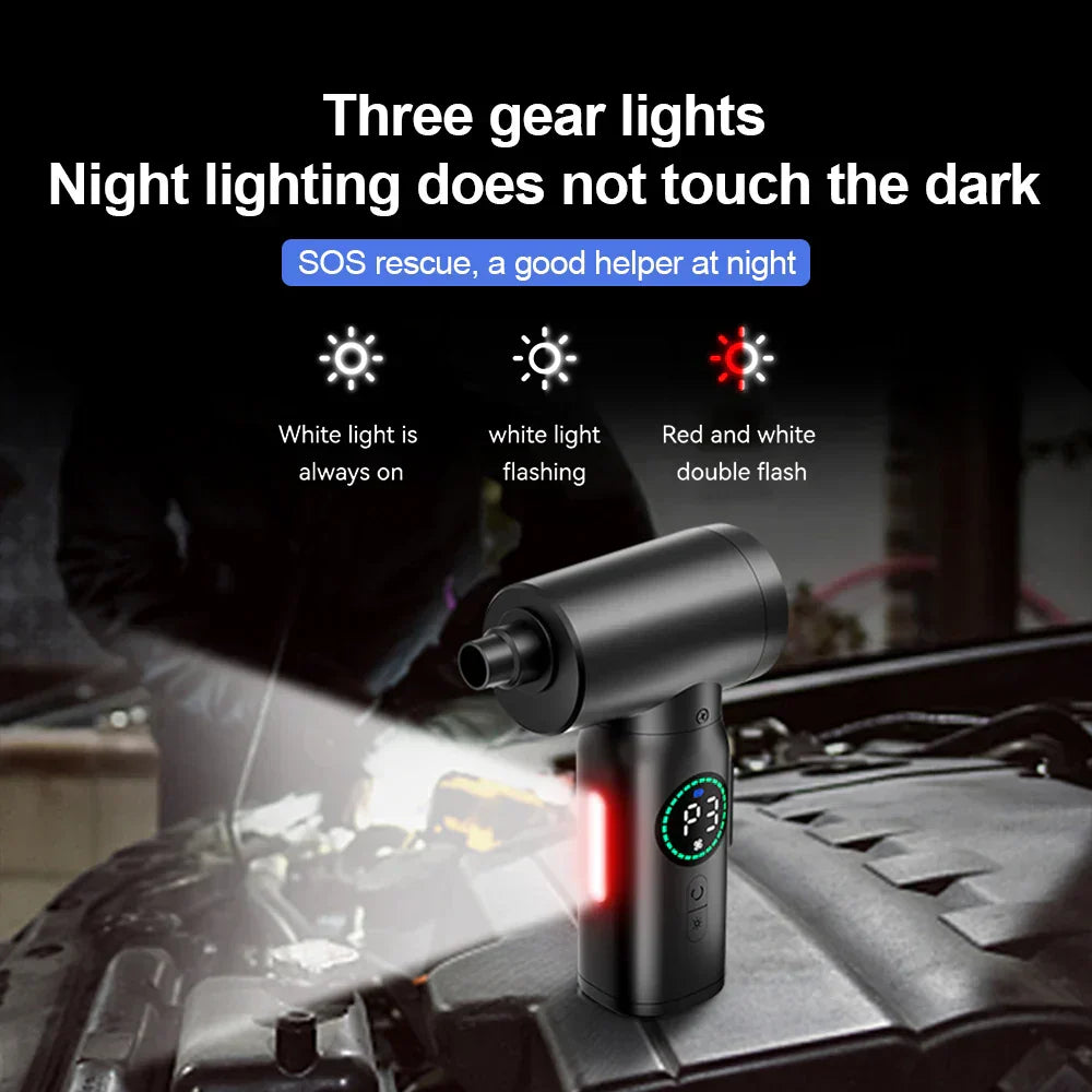 AirMaster 2-in-1 Akku-Staubsauger & Bläser mit LED-Licht