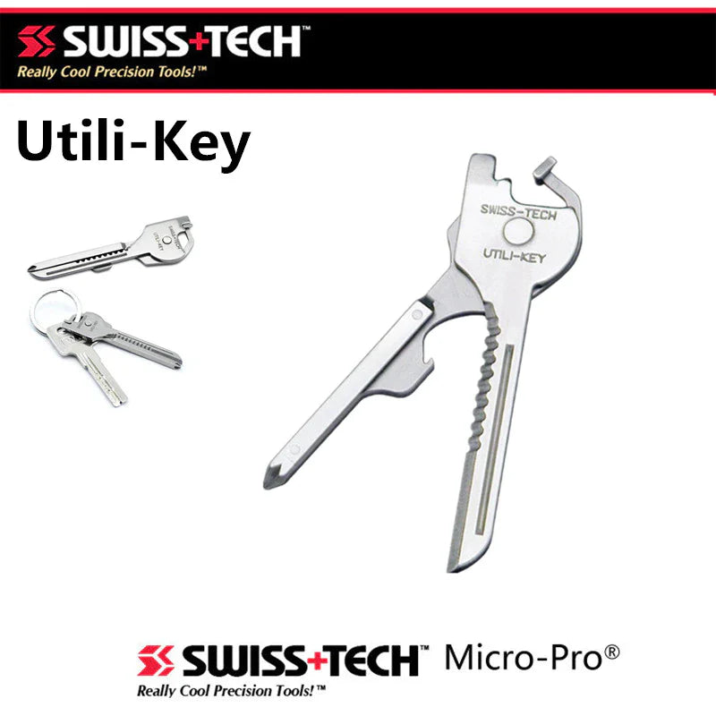 6-in-1 Schlüssel-Multitool aus Edelstahl – kompakter EDC-Helfer