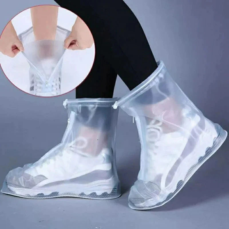 Wiederverwendbare Silikon-Schuhüberzieher gegen Regen