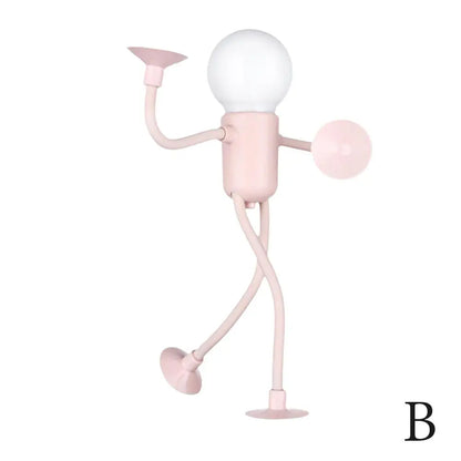 Flexible Mini-Nachtleuchte im Figuren-Design