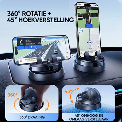 Auto-Handyhalterung mit 360° Drehfunktion – rutschfest & stabil