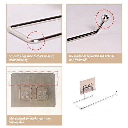 Hängender Rollenhalter für Bad, Küche & Haushalt